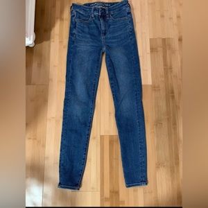 American Eagle hi-rise skinny jeans